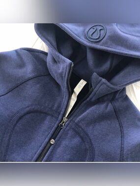 lululemon athletica Navy scuba Full-Zip Hoodie